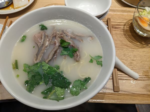 「羊肉羊湯麺」@宝味八萬の写真