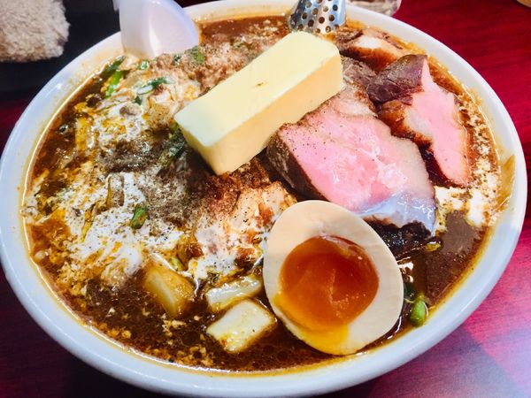 「【限定】特製クリーミー味噌【1090円】」@鶏こく中華 すず喜の写真