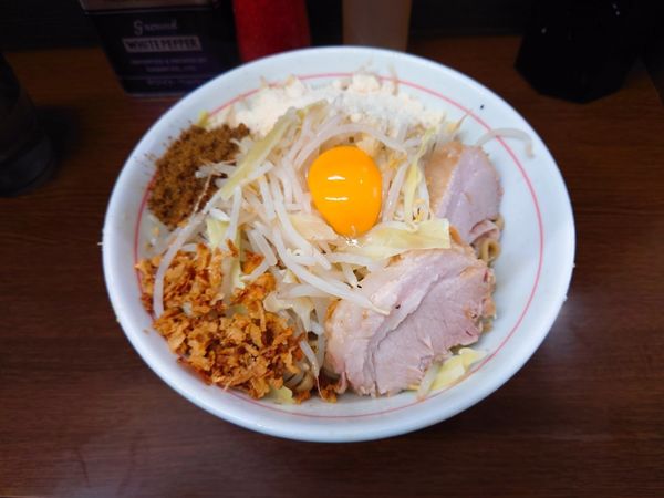 「小ラーメン(汁なし)」@ラーメン二郎 横浜関内店の写真