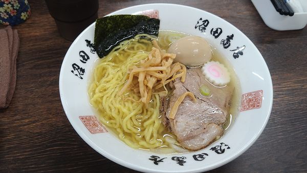 「中華820+味玉¥110-」@沼田商店 麺組の写真