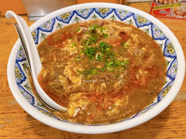 「プレミアムスーラータンメン」@中国ラーメン 揚州商人 目黒本店の写真