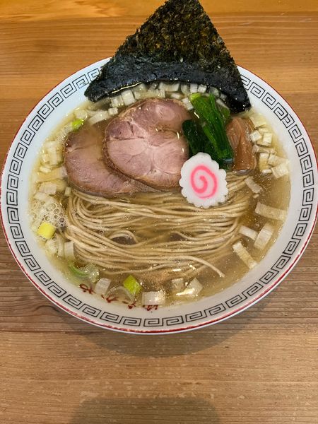 「だしそば・しお 900円」@だし・麺 未蕾の写真