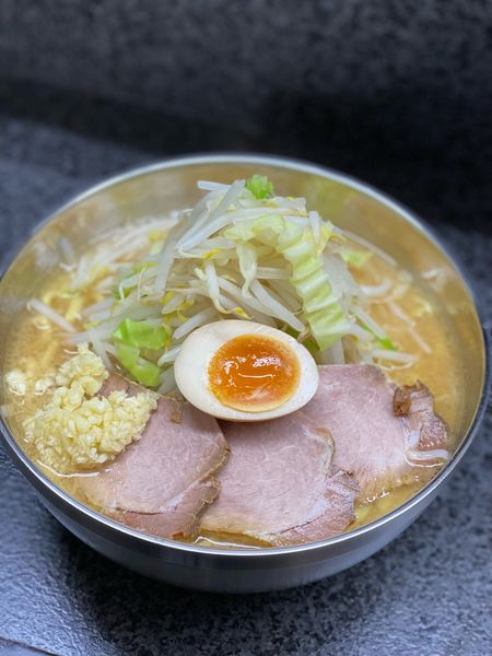 「季節限定海老味噌らーめん」@らーめん 汁なし 兄貴んちの写真