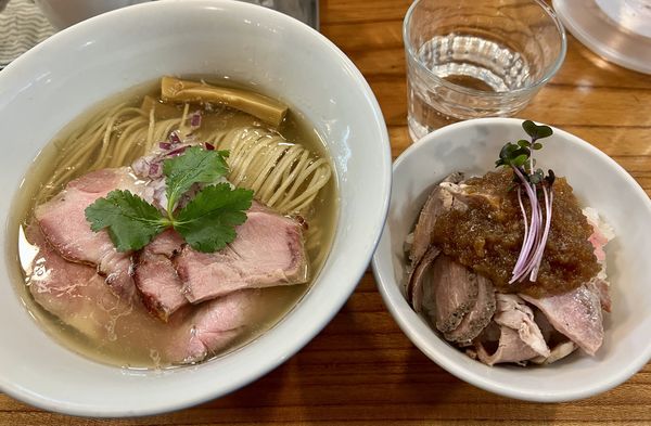「蛤塩ラーメン」@アメノオトの写真