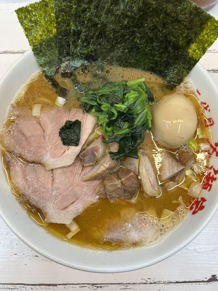 「特製らーめん中950円+左下ボタン細切れチャ50円」@二代目 谷瀬家の写真