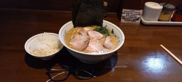「チャーシューメン」@横浜家系ラーメン 中島家の写真