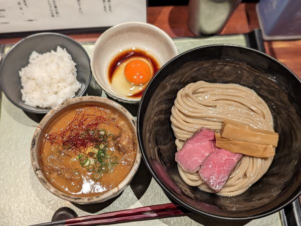 「限定満天和牛味噌󠄀つけ麺」@つけ麺 繁田の写真