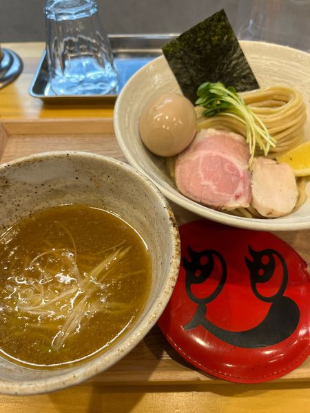 「鶏魚介つけ麺」@MENYA NAKAGAWAの写真