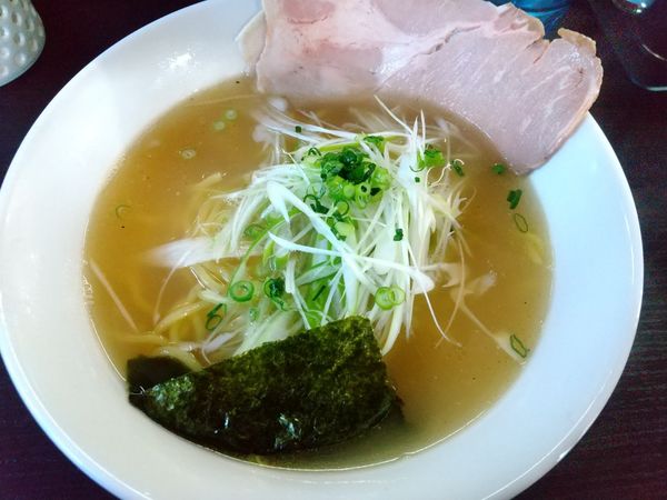 「店長おすすめ（ネギ塩）　1000円」@麺屋 黒源の写真