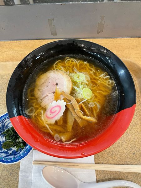「にぼし塩ラーメン(750円)」@レストラン ウェーブの写真