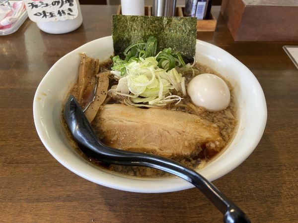「和なりBLACK味玉(900円)」@ラーメン 和なりの写真