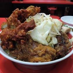 スーパーゴリラー麺1485円(大盛)