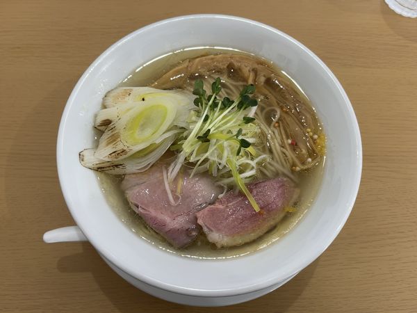 「鴨だし焼きネギ塩」@noodleshop  arakawaの写真