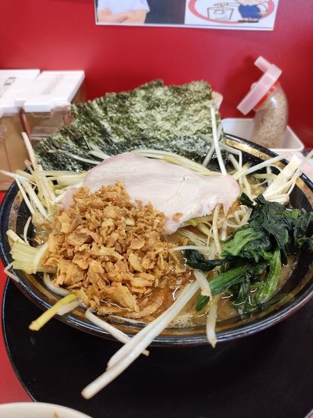 「ネギラーメン」@王道家直伝 との丸家 八潮店の写真