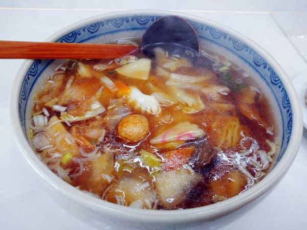 「五目ラーメン（780円）＋餃子（420円）」@大龍 桜新町店の写真