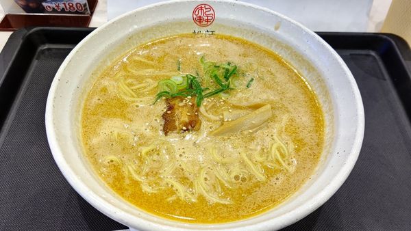 「味噌拉麺」@松軒中華食堂 掛川PA（下り線）店の写真