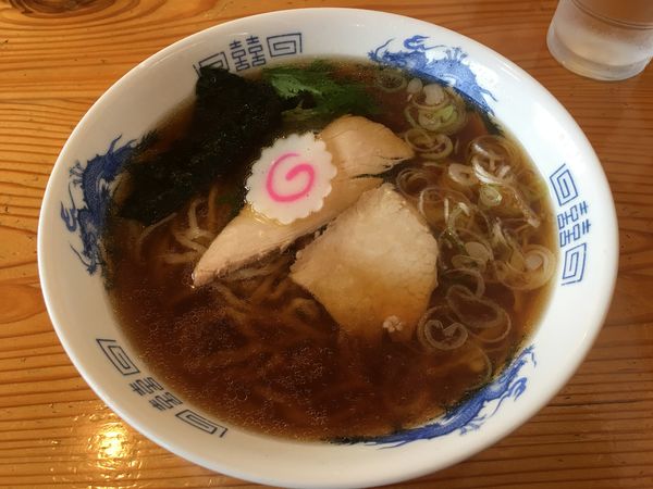 「中華そば」@手打ち中華そば 白圡屋の写真