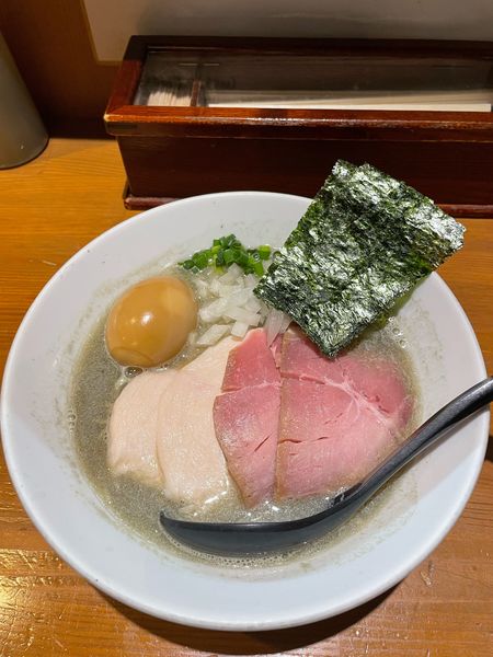 「特製中華蕎麦」@亀戸煮干中華蕎麦 つきひの写真