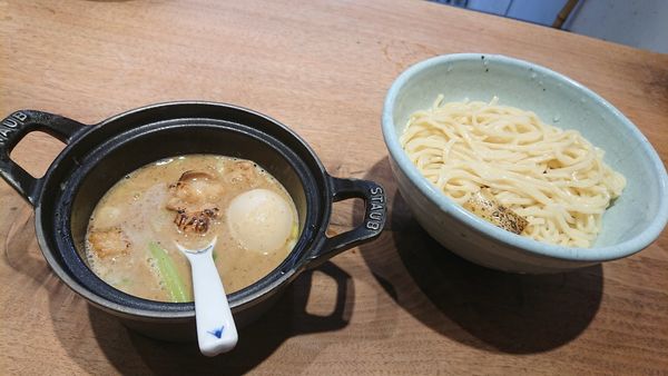 「つけ麺（もつ・ゆず麺）」@麺や 高倉二条の写真