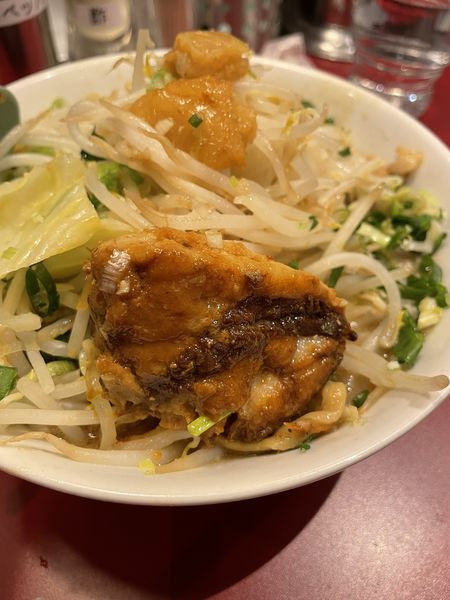 「濃厚(並)」@豚らーめん ミドリカワの写真