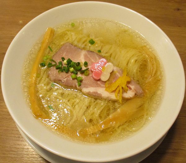 「鯛塩らぁ麺　880円」@鯛塩そば 灯花 代々木駅前店の写真