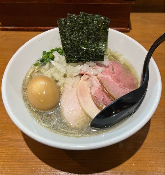 「特製中華蕎麦」@亀戸煮干中華蕎麦 つきひの写真