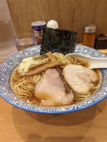 「中華そば+大盛り」@中華そば 笑歩の写真