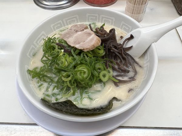 「ネギラーメン」@博多天神 新橋1号店の写真