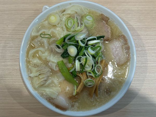 「チャーシューワンタンメン(塩)」@桜上水 船越の写真