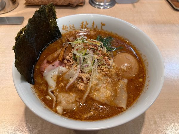 「特製味噌らーめん」@麺処 秋もとの写真