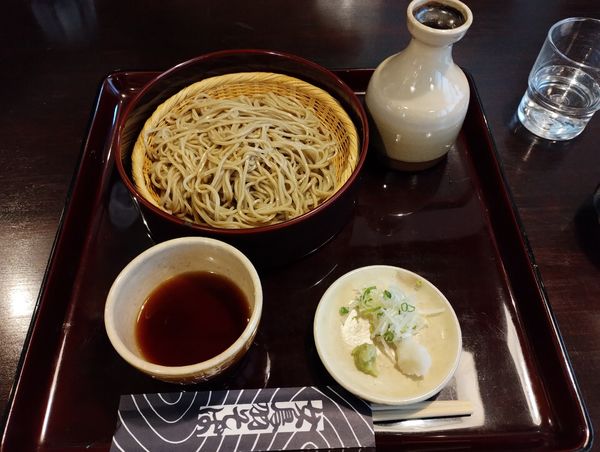 「ざるそば 1200円」@女鳥羽そばの写真