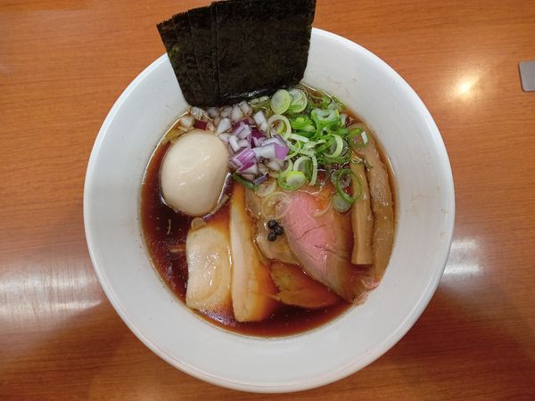 「特製醤油」@麺や 魁星 京急川崎店の写真