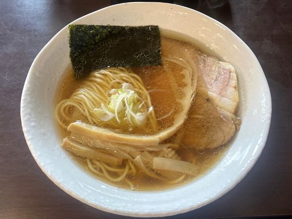 「らーめん 750円」@上州地鶏らーめん まるわの写真