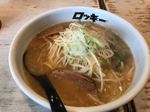 「味噌ラーメン」@北海道ラーメン ロッキー 秀の写真