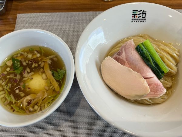 「塩つけ麺」@彩とりの写真