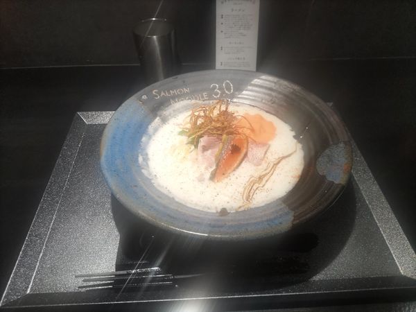「白サーモン」@サーモンnoodle3.0の写真
