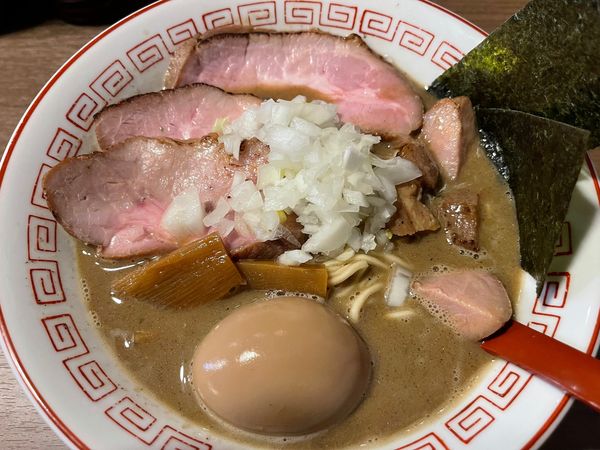 「癖が強くブスなのに知れば知るほど好きになる濃厚サンマらーめん」@がふうあんの写真