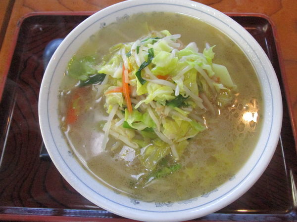 「タンメン 700円」@おそば まるか家の写真