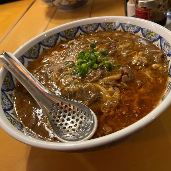 「プレミアムスーラータンメン」@中国ラーメン 揚州商人 第二産業南中野店の写真