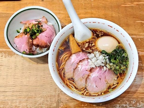 「【夜限定】特製ブレンド中華そば、など」@麺尊 RAGEの写真