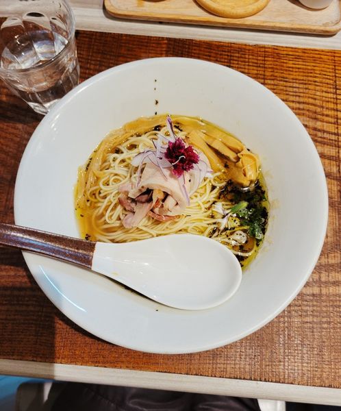 「牡蠣のバジル仕立て」@つくばらーめん 鬼者語 -オニモノガタリ-の写真