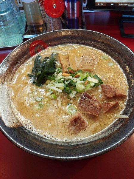「ぶつとろチャーシュー味噌らーめん」@満天家 下栗本店の写真