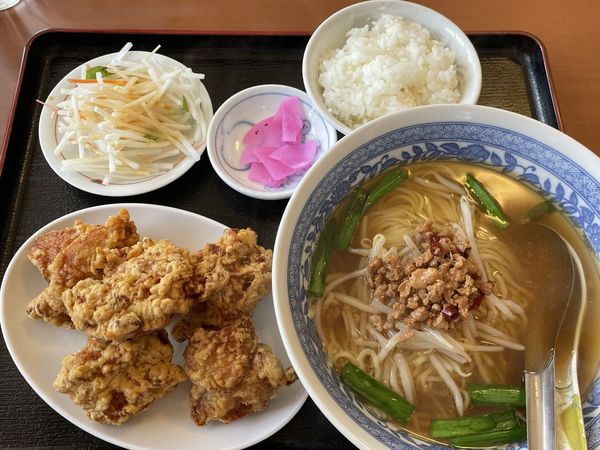 「ランチセット　￥７００」@中国料理 京華の写真