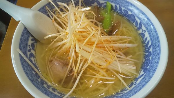 「ねぎそば(¥850)」@支那そば びぜん亭の写真