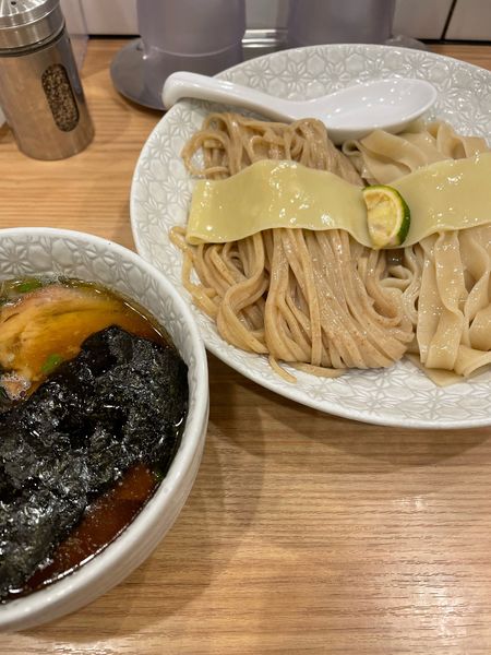 「合盛りつけ麺」@麺や 麦ゑ紋の写真