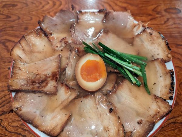 「焼豚ラーメン大盛肉倍増300円」@焼豚ラーメン 三條の写真