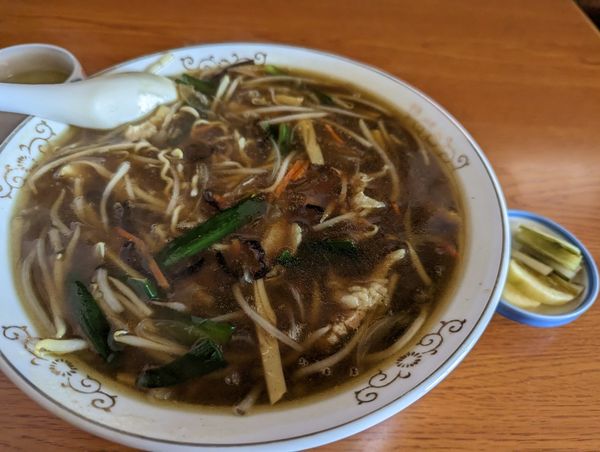 「カレーラーメン大盛」@こばやし食堂の写真