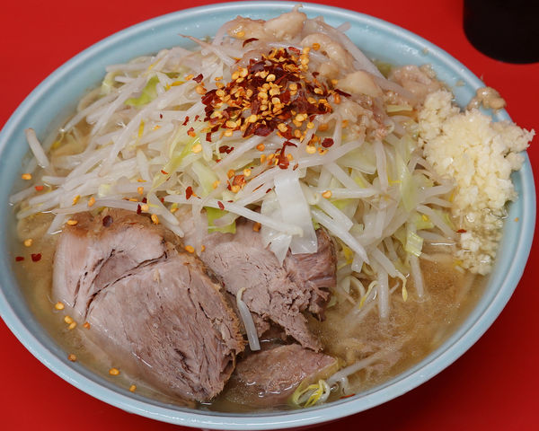 「大 850円（ニンニク・アブラ）」@ラーメン二郎 一橋学園店の写真