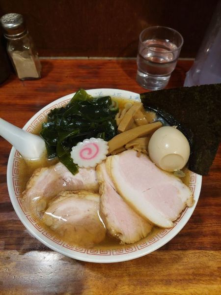 「特製中華そば中盛1330円」@中華めん処 道頓堀の写真