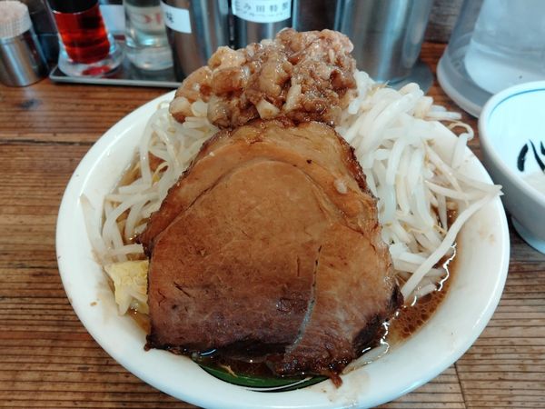 「雷そば並」@雷 千葉駅前店の写真
